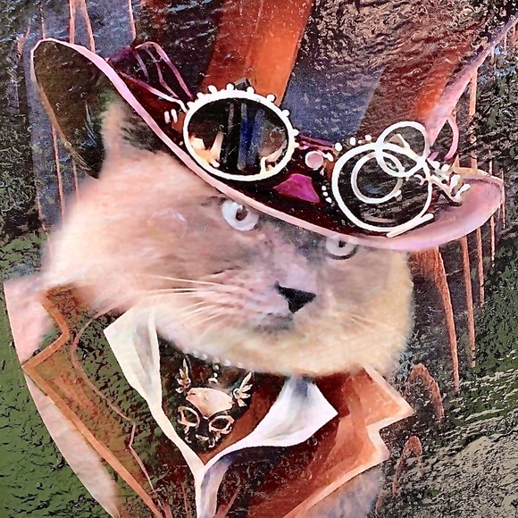 Made to Order / Customized w/Your Pets Face / Trash Bin - Picture 4 of 7